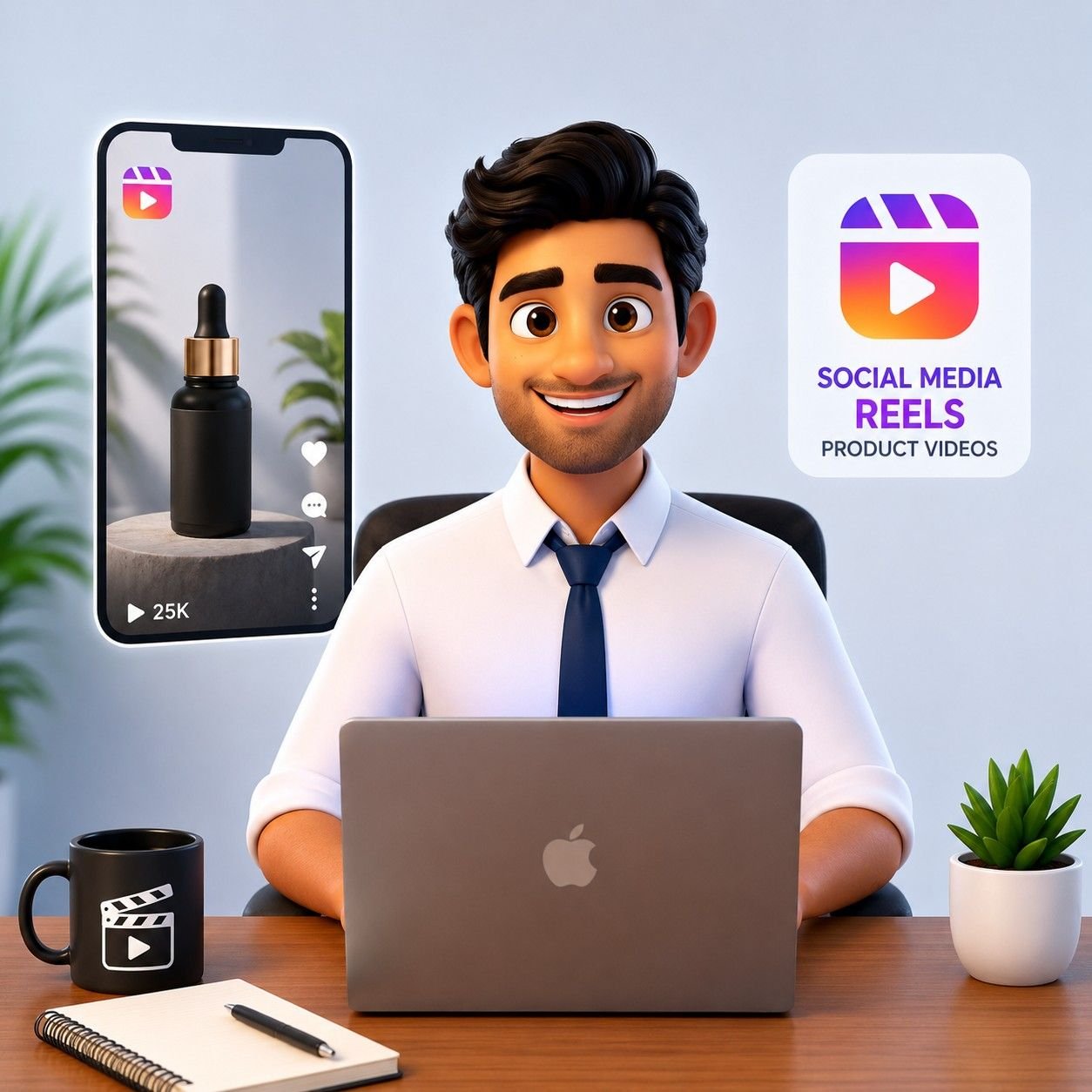 Social Media Reel - Social Media Reels Product Videos Services by VKM Vision Craft