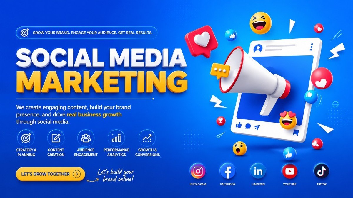 Smm - Social Media Marketing Services by VKM Vision Craft