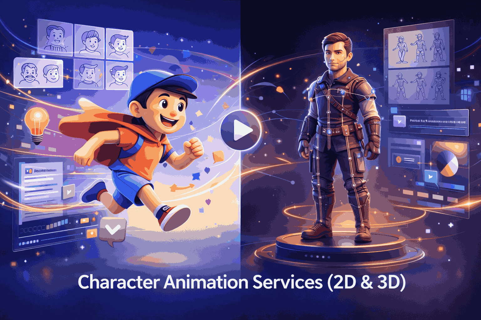 Character Animation (2D & 3D)