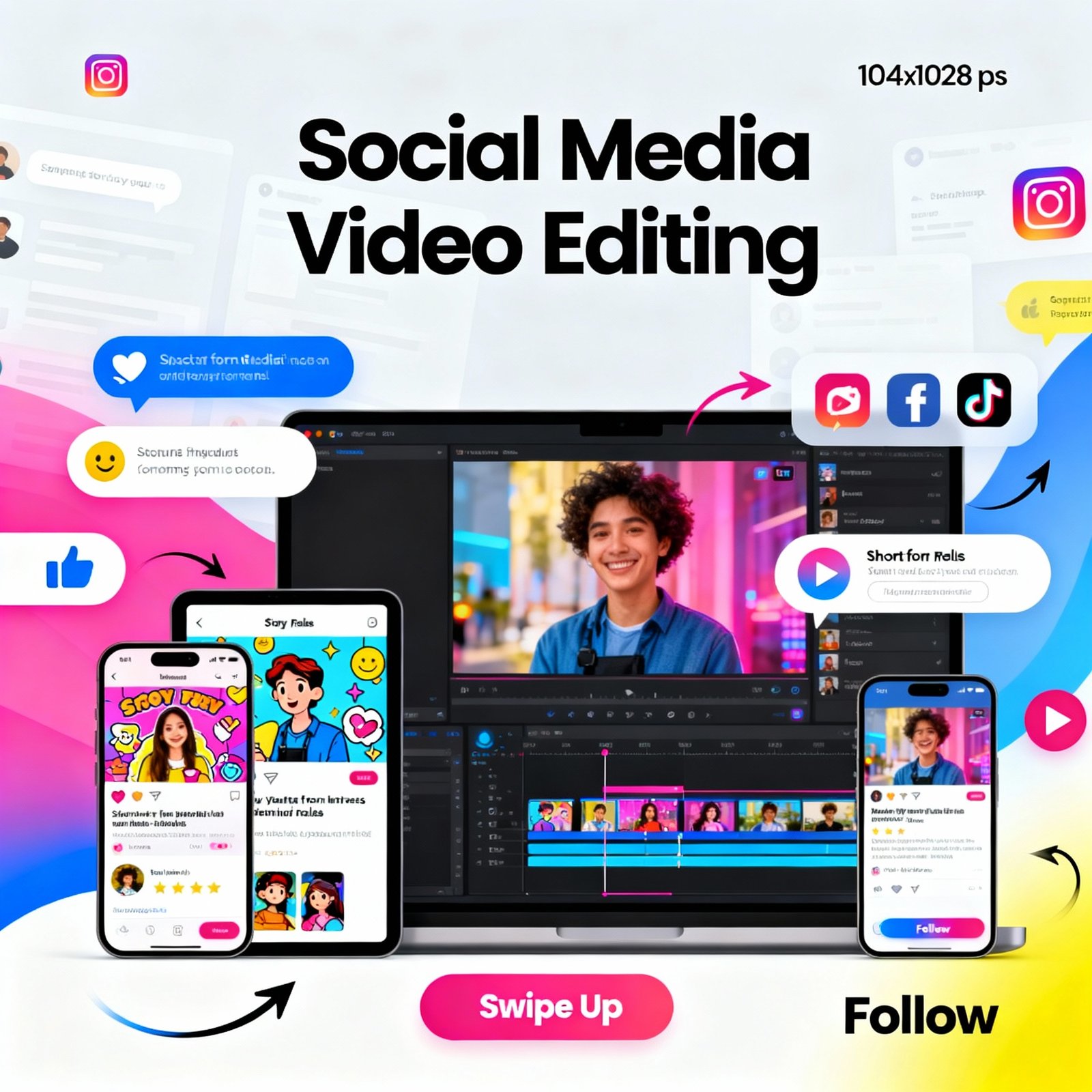 Social Media Video Editing